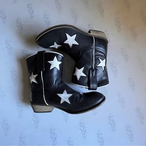 Laredo B&W Star Cowboy Boots